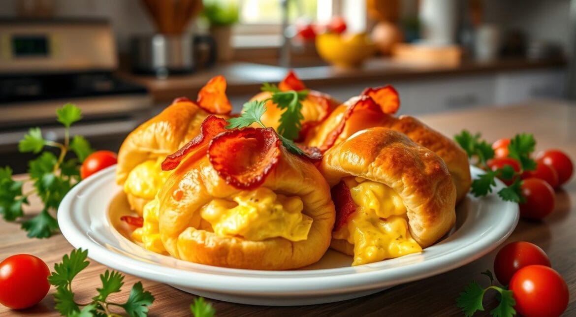 How to Make Breakfast Crescent Rolls
