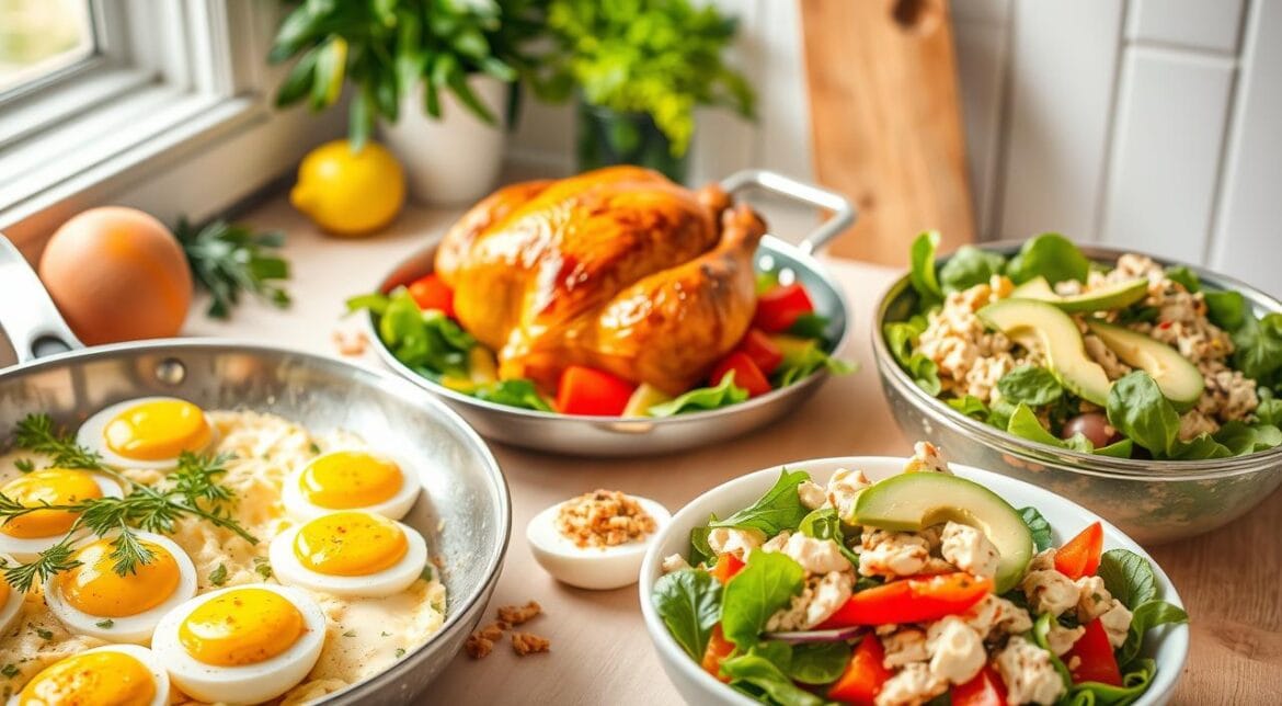 Chicken and egg recipe ideas