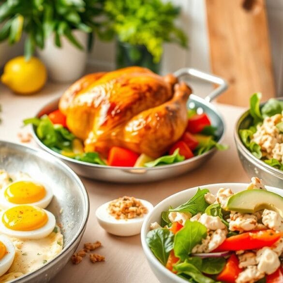 Chicken and egg recipe ideas