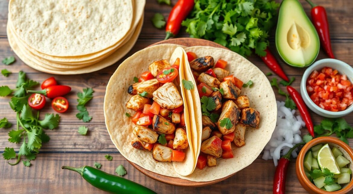 Homemade Chicken Tacos Recipe