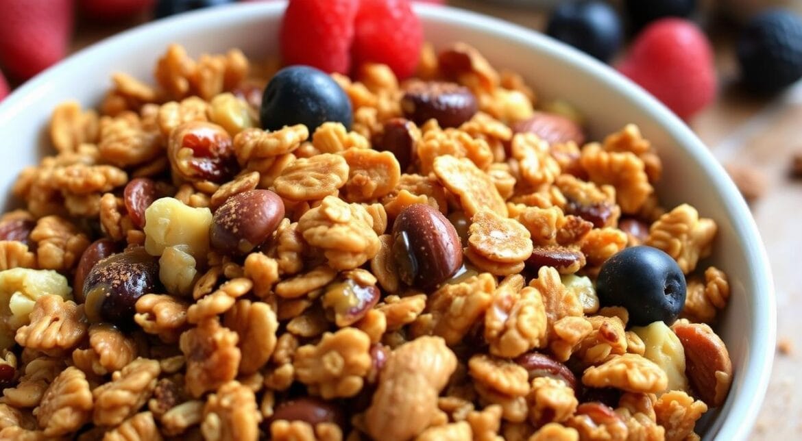 Vanilla nut granola recipe