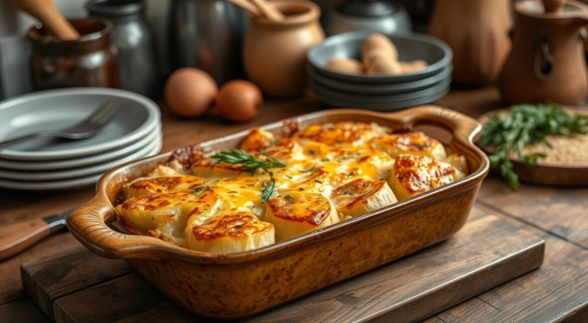 How to enhance boxed scalloped potatoes and make them taste homemade
