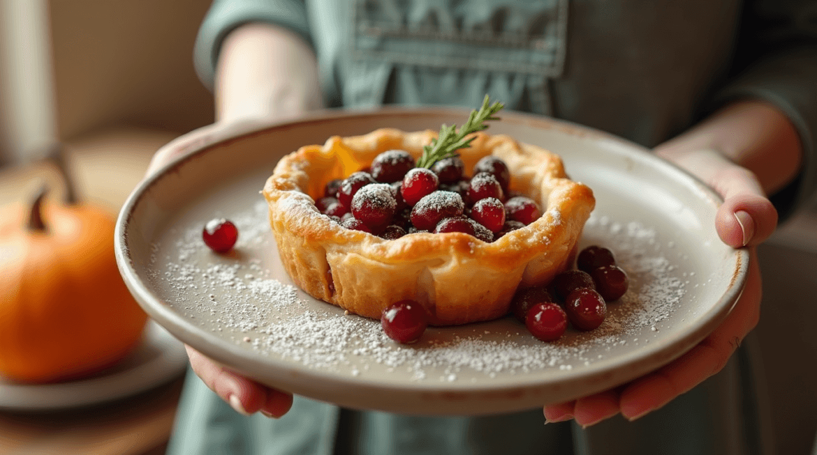 Cranberry Recipes for Thanksgiving Cups with Phyllo Dough & Goat Cheese – Easy & Delicious!
