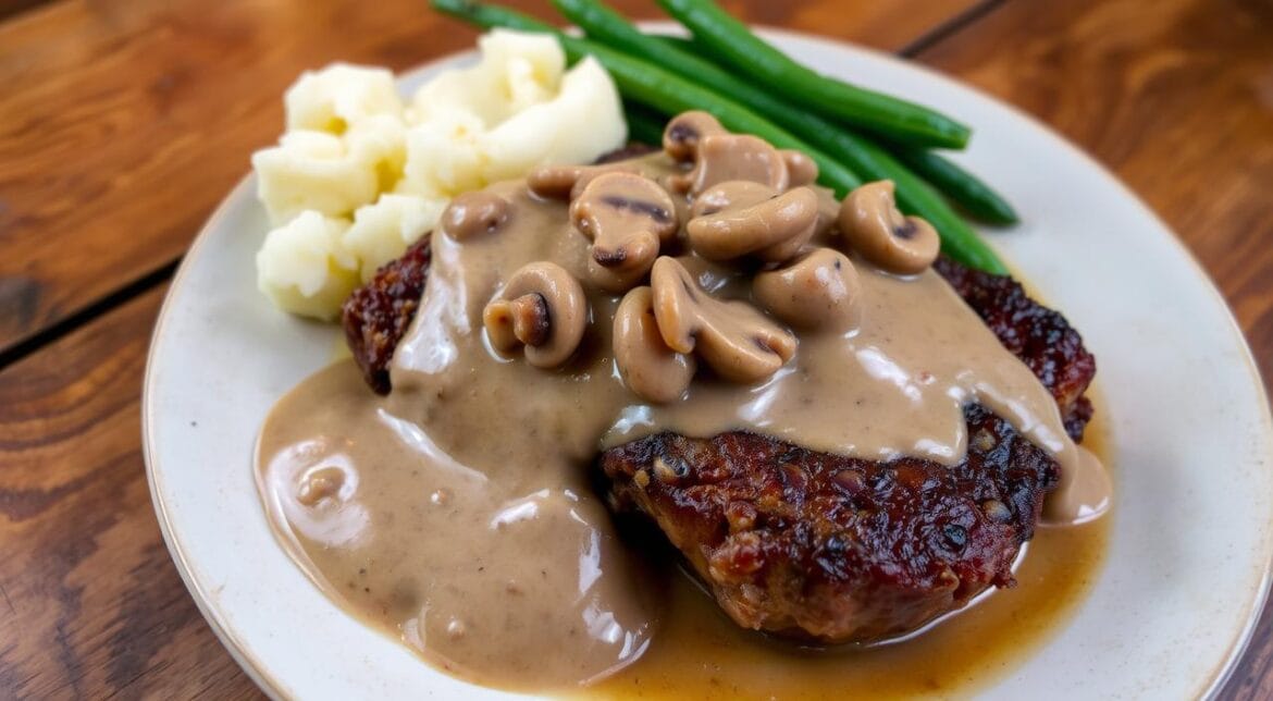 Easy Salisbury Steak Recipe with Mushroom Gravy (Ready in 30 Minutes!)