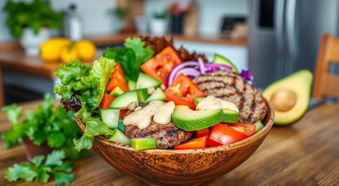 Easy Burger Bowl Recipe with Special Sauce – Healthy & Delicious